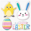 Puffy Easter Sticker Sheet (EACH)