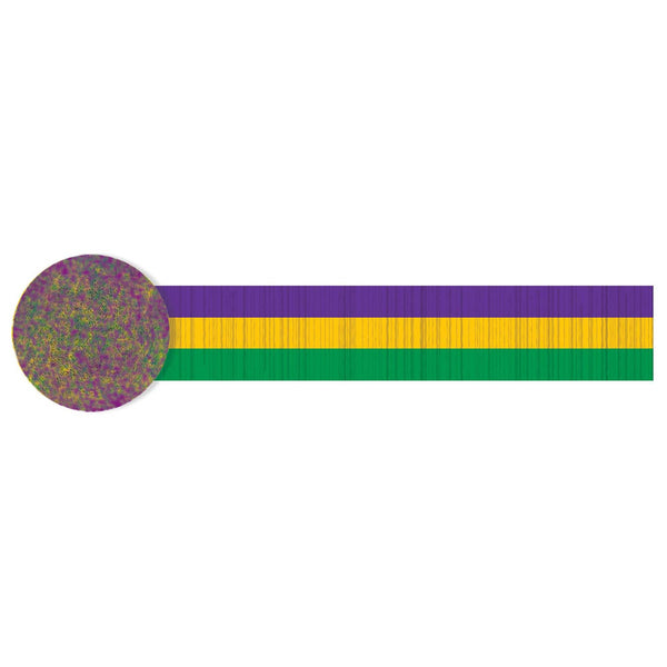 Mardi Gras Crepe Streamer