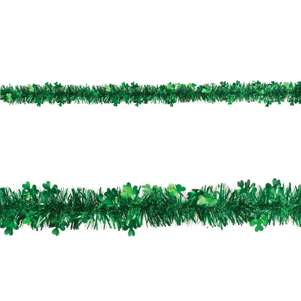 St. Patrick's Day Shamrock Boa Garland