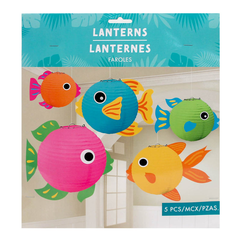Tropical Fish Paper Lanterns