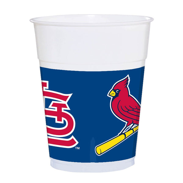 St. Louis Cardinals Plastic Cups 16 oz (25 PACK)