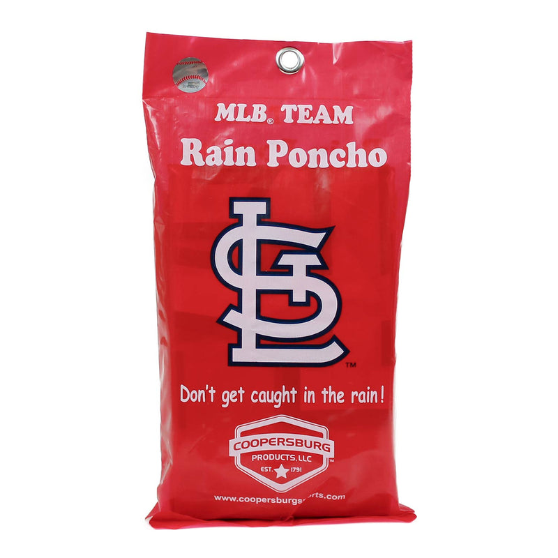 St. Louis Cardinals Rain Poncho package
