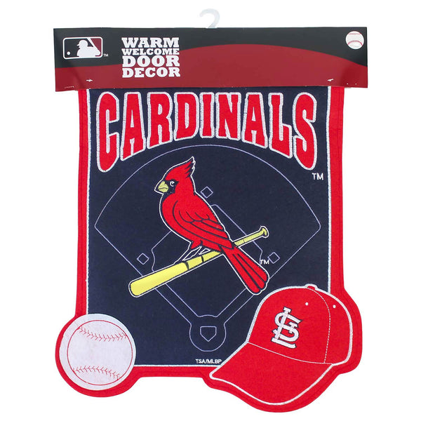 St. Louis Cardinals Felt Door Decor