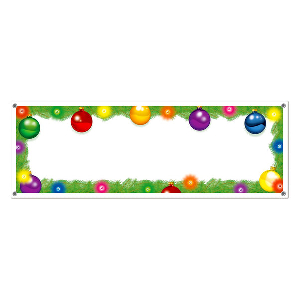 Holiday Sign Banner 5"X21"