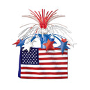 American Flag Centerpiece 13" (EACH)