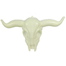 Plastic Longhorn Skull Decoration