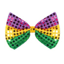 Bowtie - Purple/Gold/Green