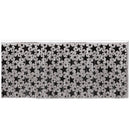 Table Skirt Silver w/ Black Stars 30" X 14'
