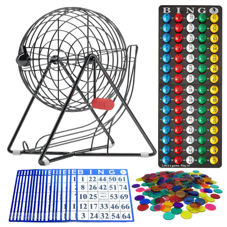 Bingo Cage Game Set