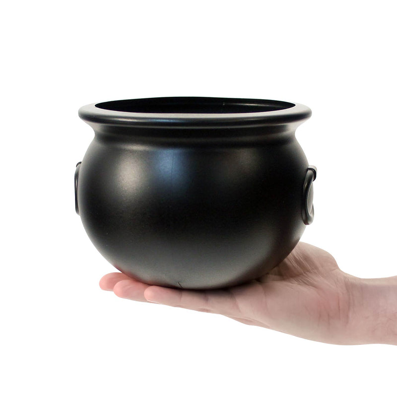 Mini Plastic Cauldron in palm of hand