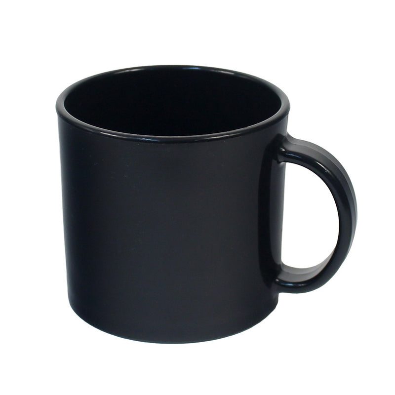 Closeout Black Plastic Mug 14 Oz
