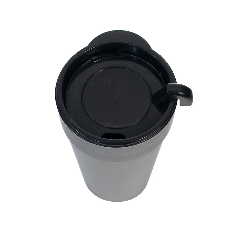 Closeout Black Plastic Travel Tumbler 12 Oz