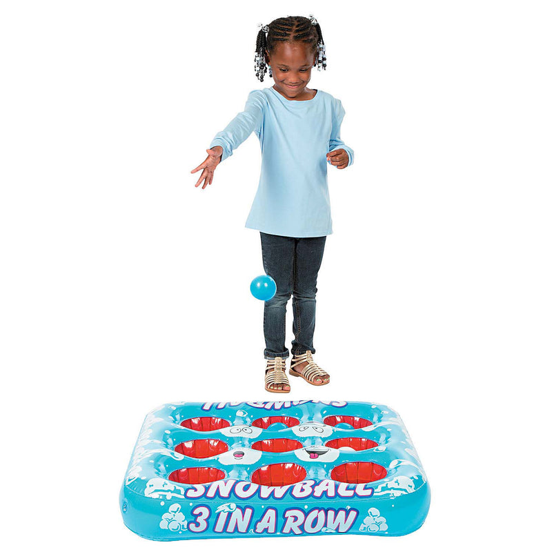 Inflatable 3 in a Row Snowball Game 27" x 27" (EACH)