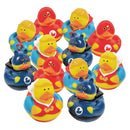 Superhero Rubber Ducky Assortment 2" (DZ)