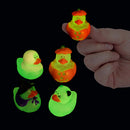 Glow-in-the-Dark Mini Halloween Rubber Duckling Assortment 1" (DZ)