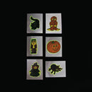 Tattoos - Glow In The Dark Halloween Assortment 1.5" (72 PACK)