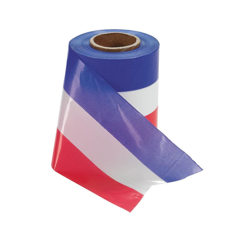 Plastic Patriotic Ribbon 3" (300 FT.)