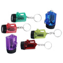 Light Up Flashlight Keychain Assortment 1.5" (DZ)
