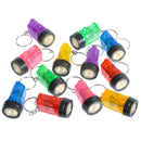 Light Up Flashlight Keychain Assortment 1.5" (DZ)