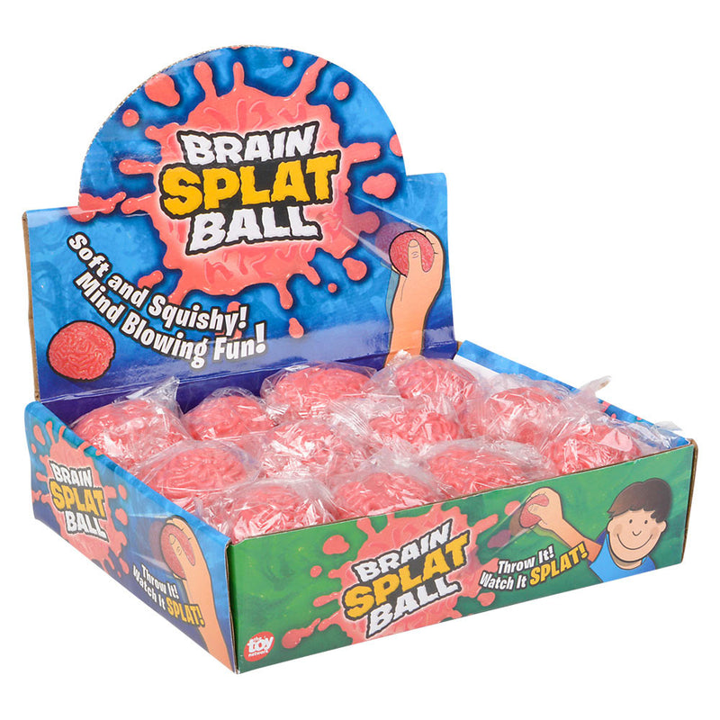 Brain Shaped Splat Balls box