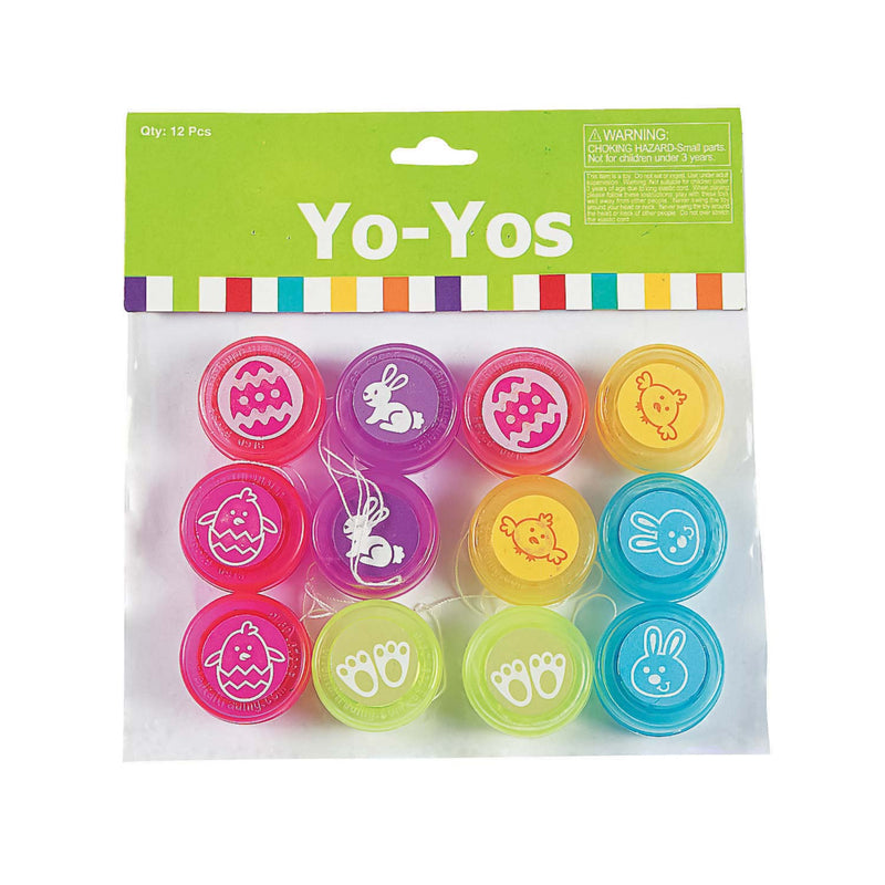 Mini Easter Yo-Yos 1.25" (DZ)