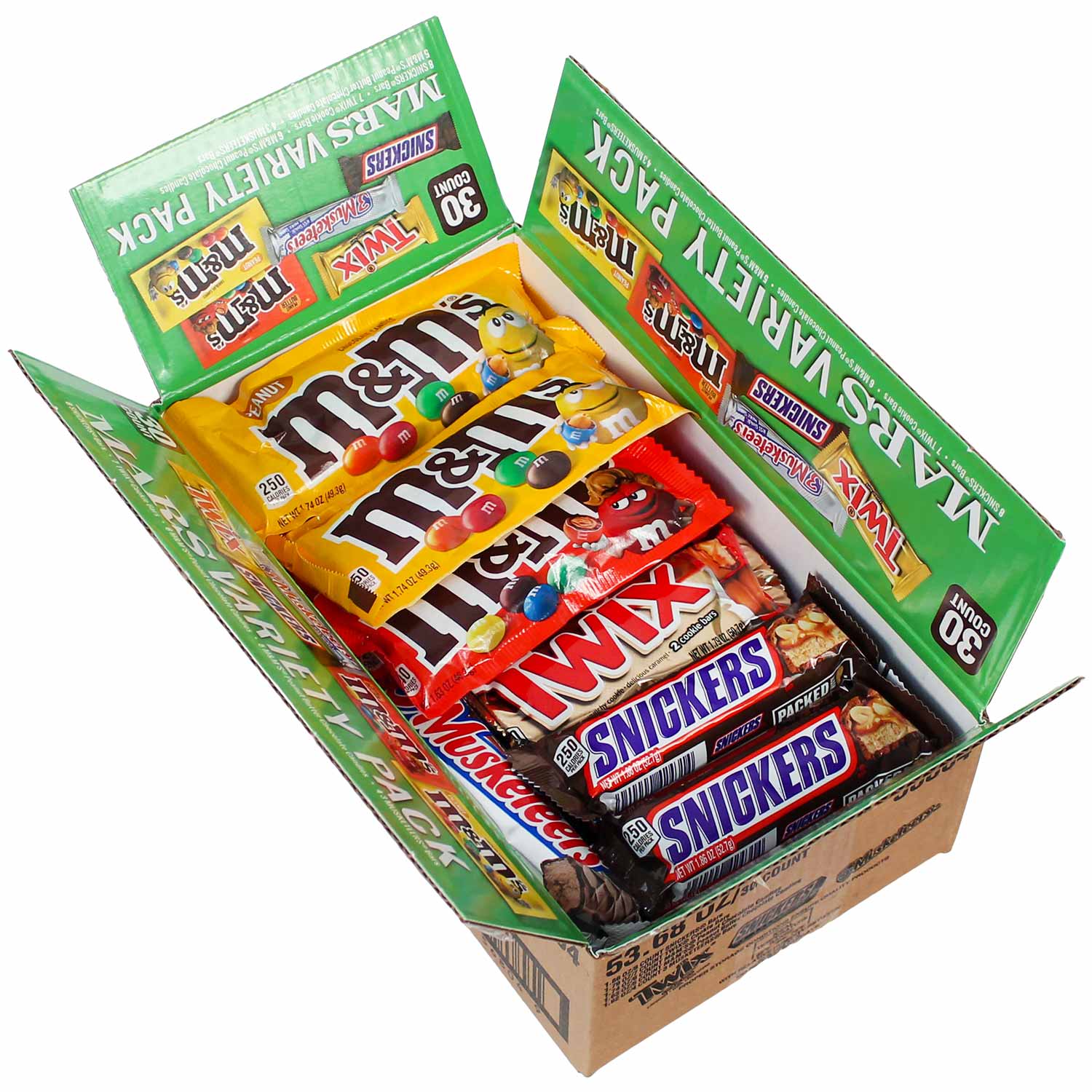 Mars Candy Bar Variety Pack 30 COUNT