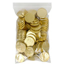 Chocolate Coins - Half Dollars 1.5" (100 PACK)