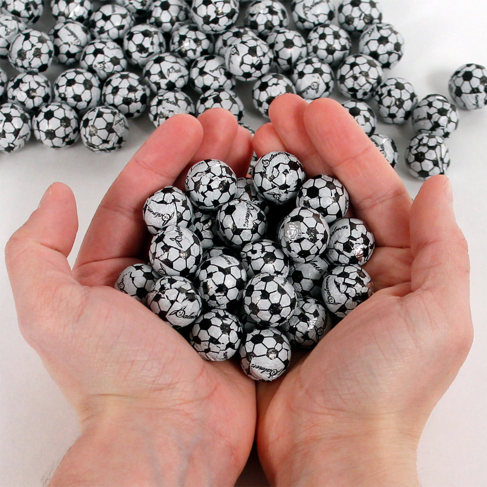 Chocolate Soccer Balls 3/4" (100 PACK)