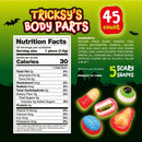 Tricksy's Gummy Body Parts (45 PACK)