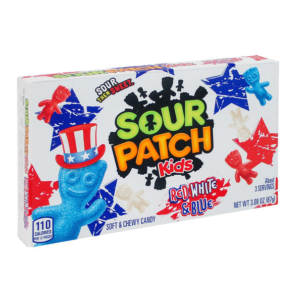 Sour Patch Kids Red White & Blue Candy