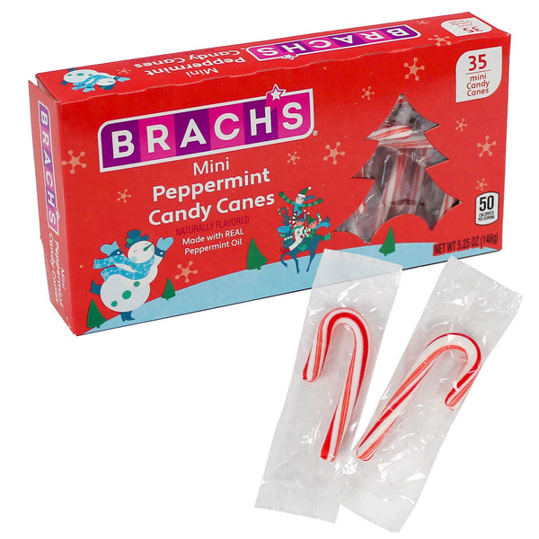 Brach's Mini Peppermint Candy Canes (35 PACK)