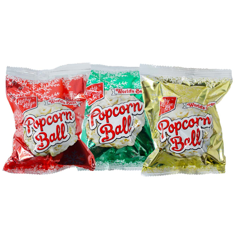 Holiday Popcorn Ball (EACH)