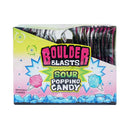 Boulder Blasts Sour Popping Candy - Cotton Candy (24 PACK)