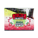 Boulder Blasts Sour Popping Candy - Strawberry (24 PACK)
