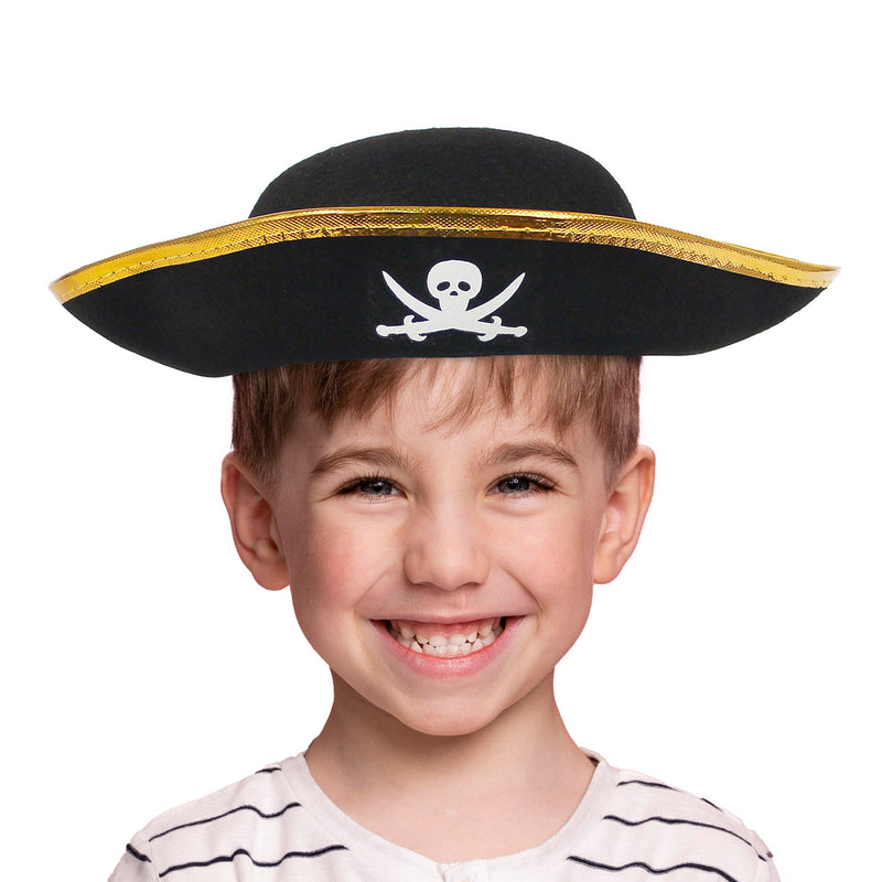 Child Size Felt Pirate Hat (EACH) - Main Image