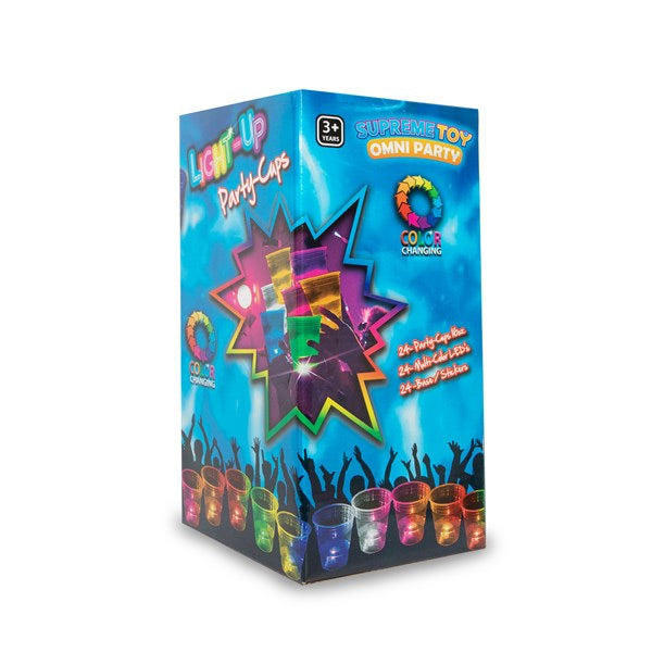 LED Disposable Party Cups 16 oz. (24 PACK)