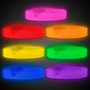 Glow Bracelets - Triple Wide Assortment 9" (25 PACK)