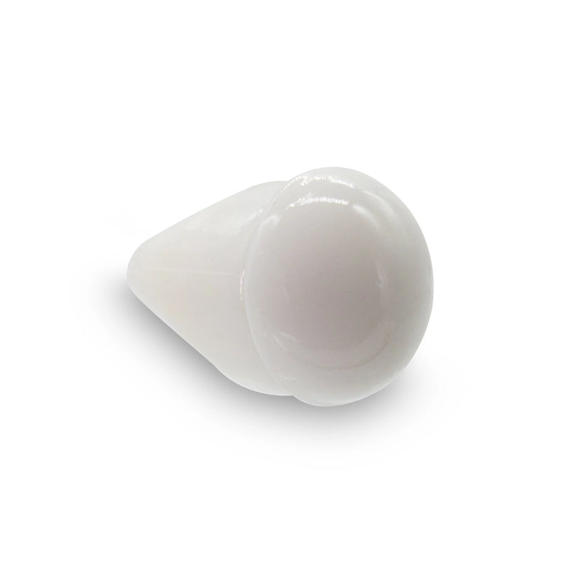 LED Jelly Button Rings - White (24 PACK)