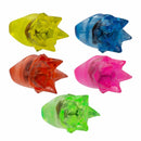 Light Up Spiky Jelly Ring Assortment (24 PACK)