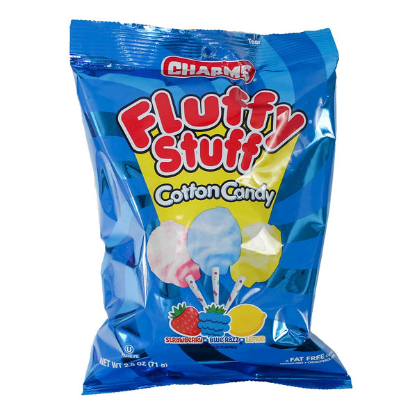 Charms Fluffy Stuff Cotton Candy 2.5 oz