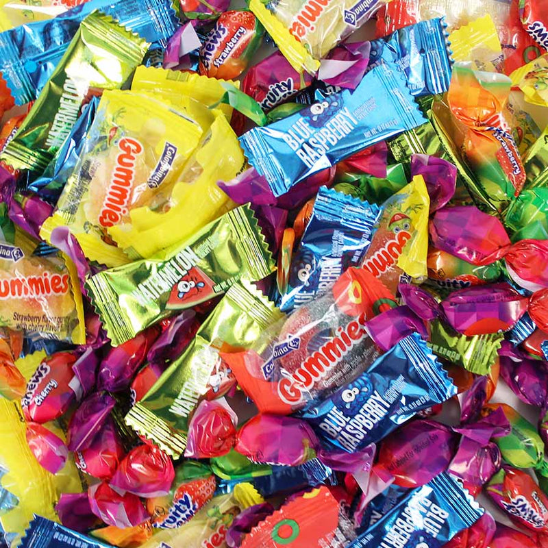 キャンディー Candy Assortment | Chewy & Gummy (200 Approx) | American Carnival Mart