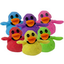 Plush Colorful Duck Assortment 3.5" (DZ)