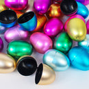 Empty Plastic Easter Eggs - Metallic 2-1/3" (200 PACK)