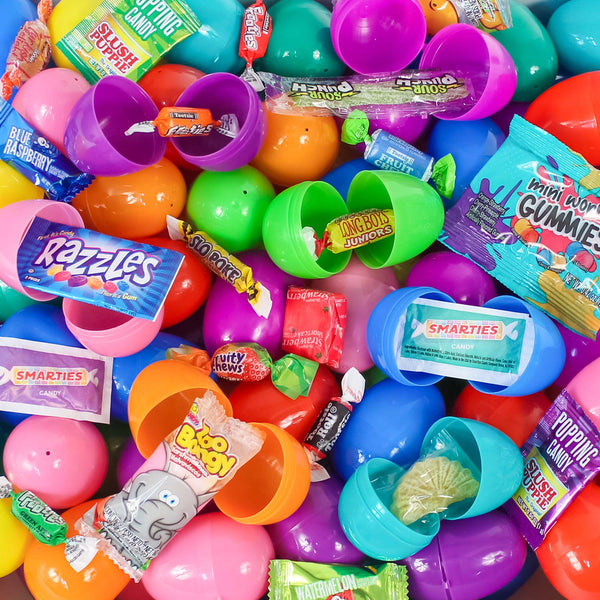 1 Candy Filled Easter Eggs 2-1/3" (500 PACK)