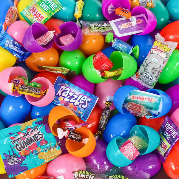 2 Candy Filled Easter Eggs 2-1/3" (500 PACK)