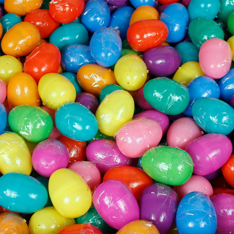 Taped 1 Toy Filled Easter Eggs 2-1/3" (500 PACK)