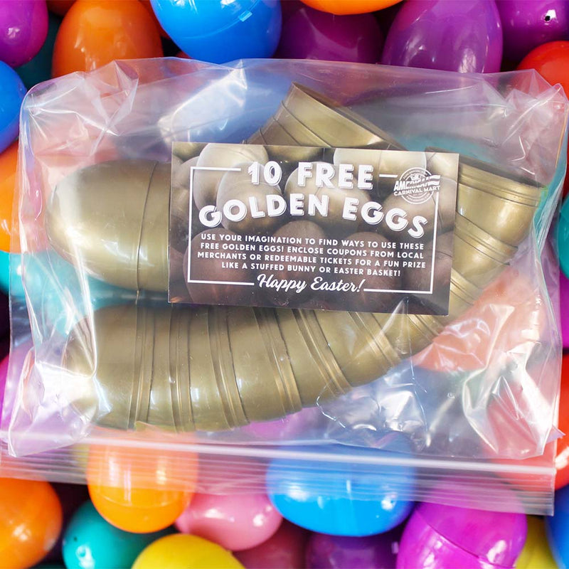 Country Club 1 Better Toy Filled Easter Eggs 2-1/3" (500 PACK)