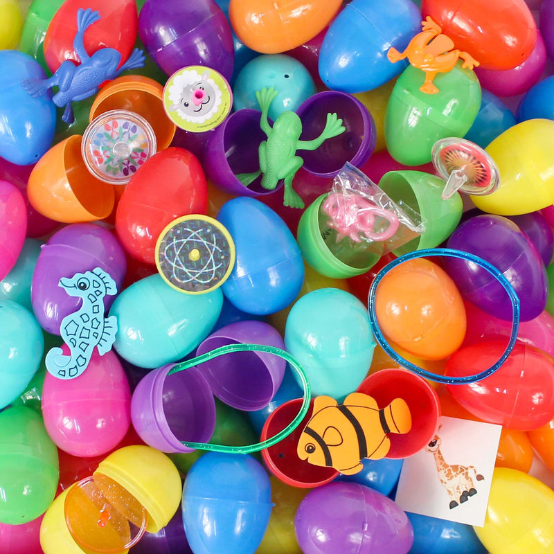 Economy 1 Toy Filled Easter Eggs 2-1/4" (500 PACK)