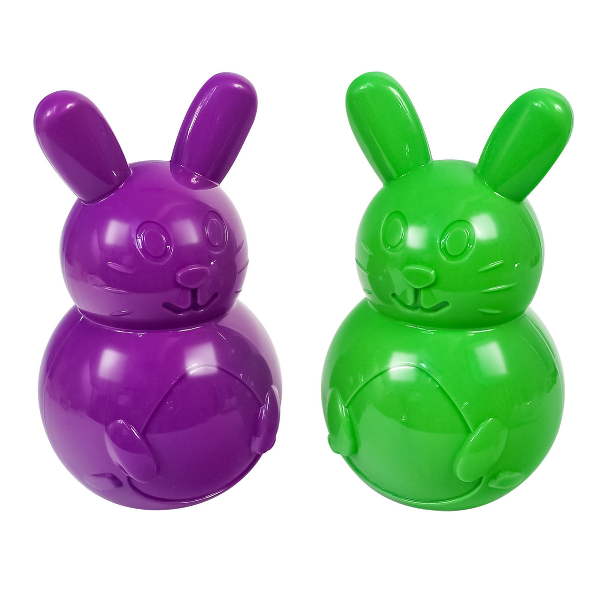 Empty Plastic Easter Egg - Jumbo Bunny Box Assorted 10