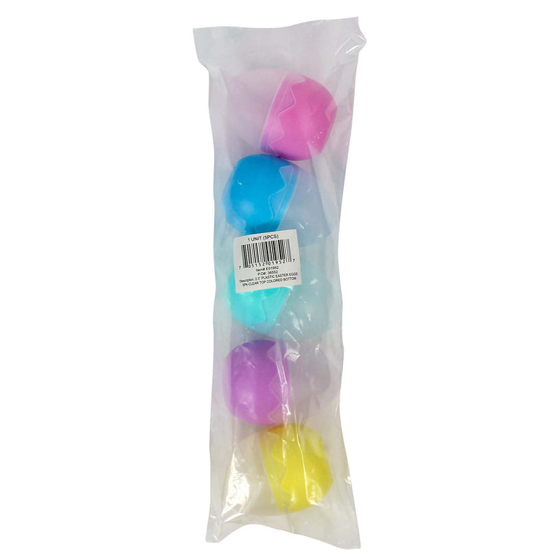 Empty Easter egg containers package